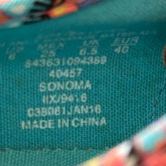 Joe boxer sneakers pink geometric pattern size 8 new without box - Picture 11 of 11